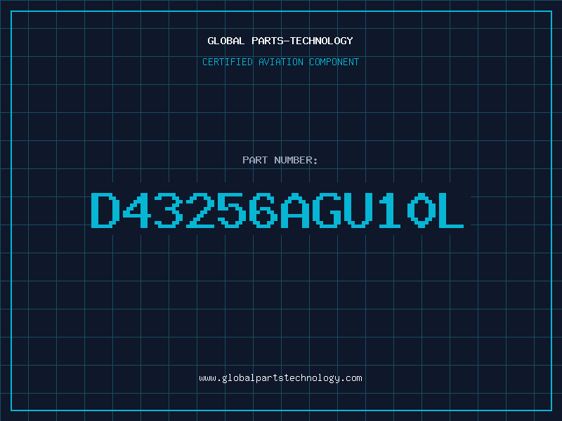 Aviation Part D43256AGU10L