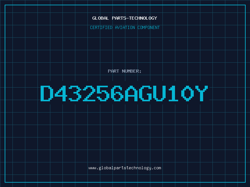 Aviation Part D43256AGU10Y