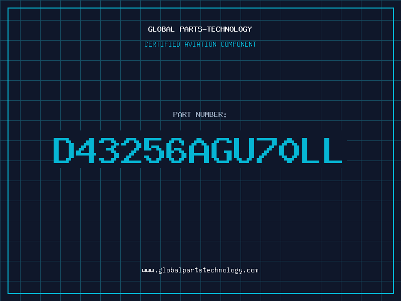 Aviation Part D43256AGU70LL