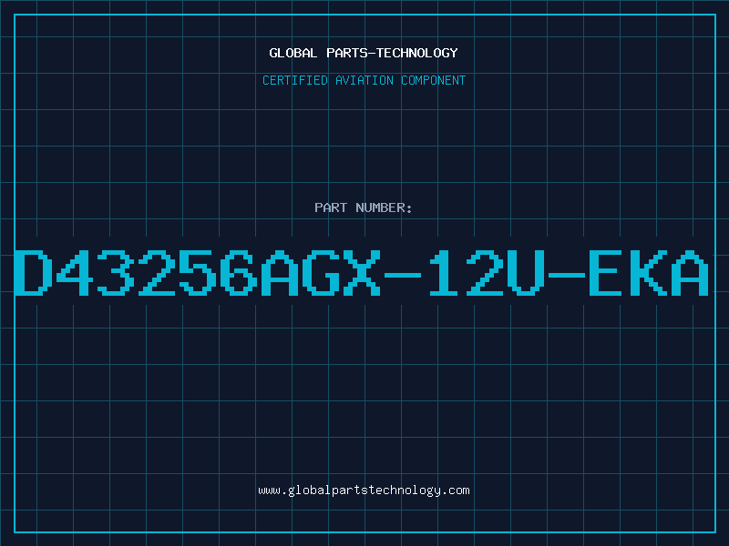 Aviation Part D43256AGX-12U-EKA