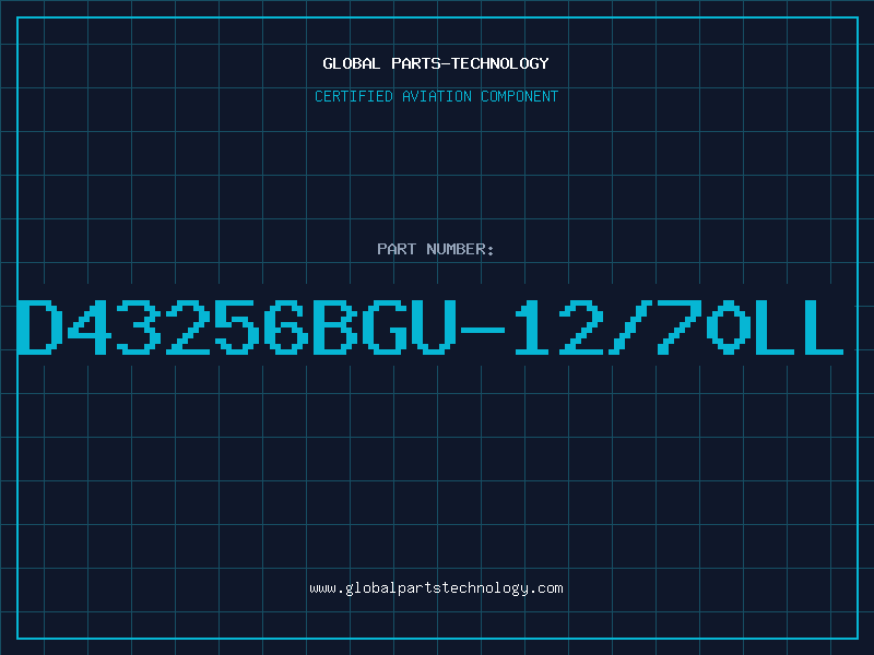 Aviation Part D43256BGU-12/70LL