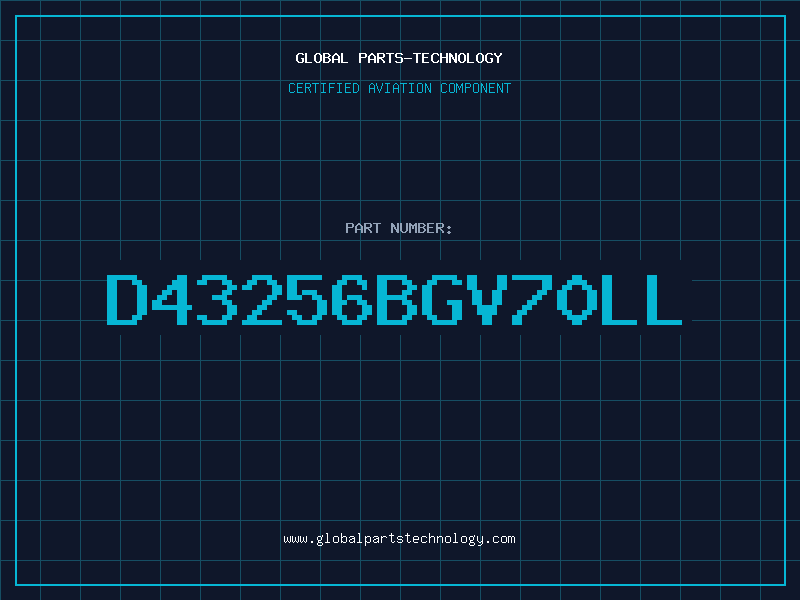 Aviation Part D43256BGV70LL