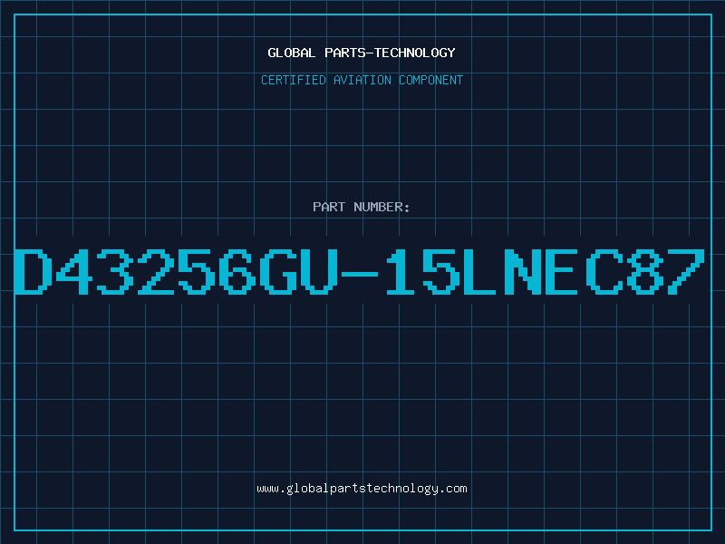 Aviation Part D43256GU-15LNEC87