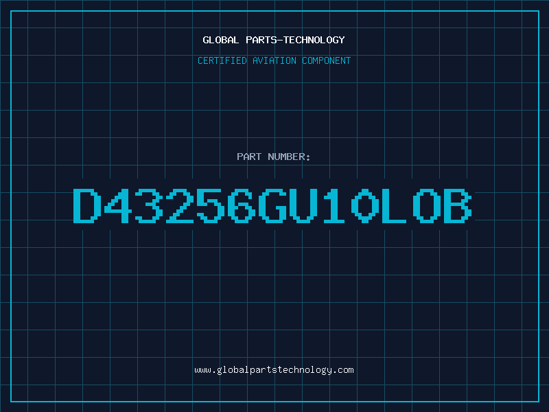 Aviation Part D43256GU10LOB