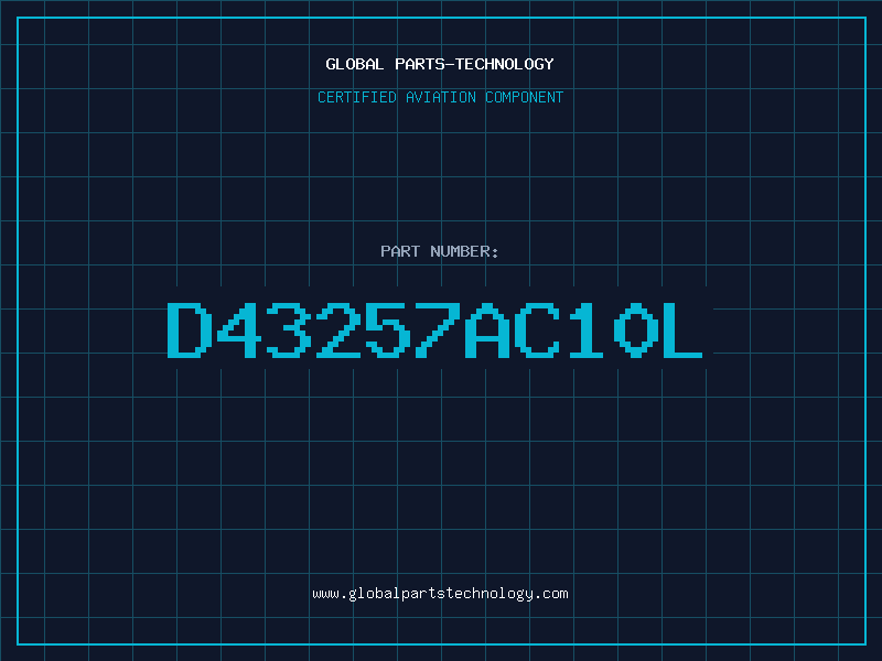 Aviation Part D43257AC10L