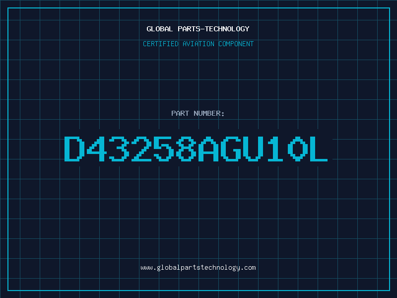 Aviation Part D43258AGU10L