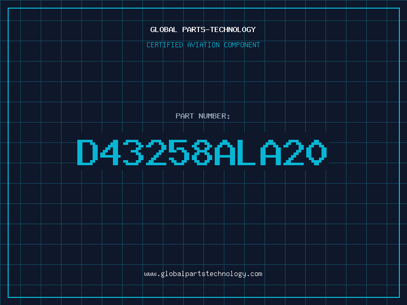 Aviation Part D43258ALA20