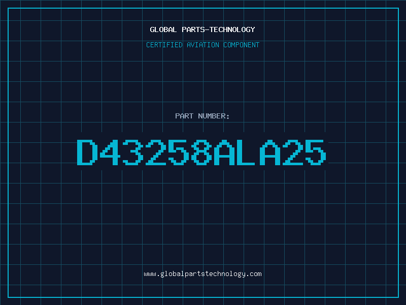 Aviation Part D43258ALA25
