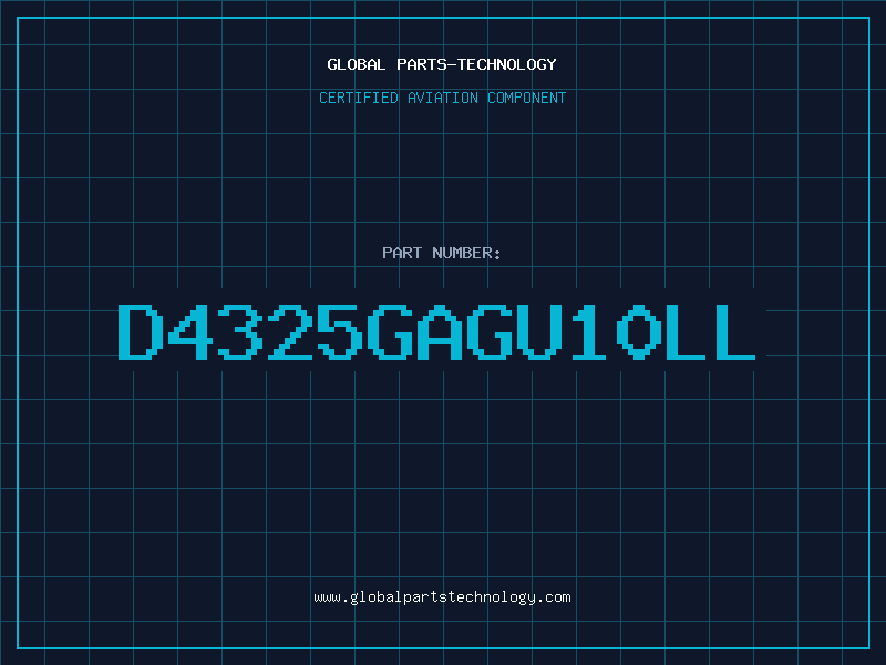 Aviation Part D4325GAGU10LL