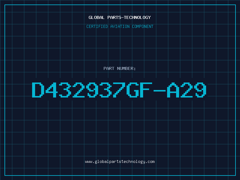 Aviation Part D432937GF-A29