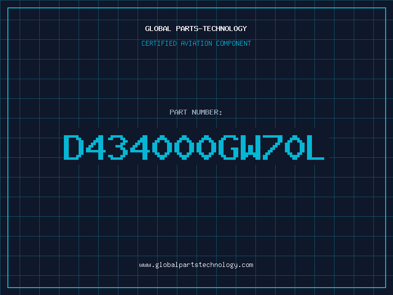 Aviation Part D434000GW70L