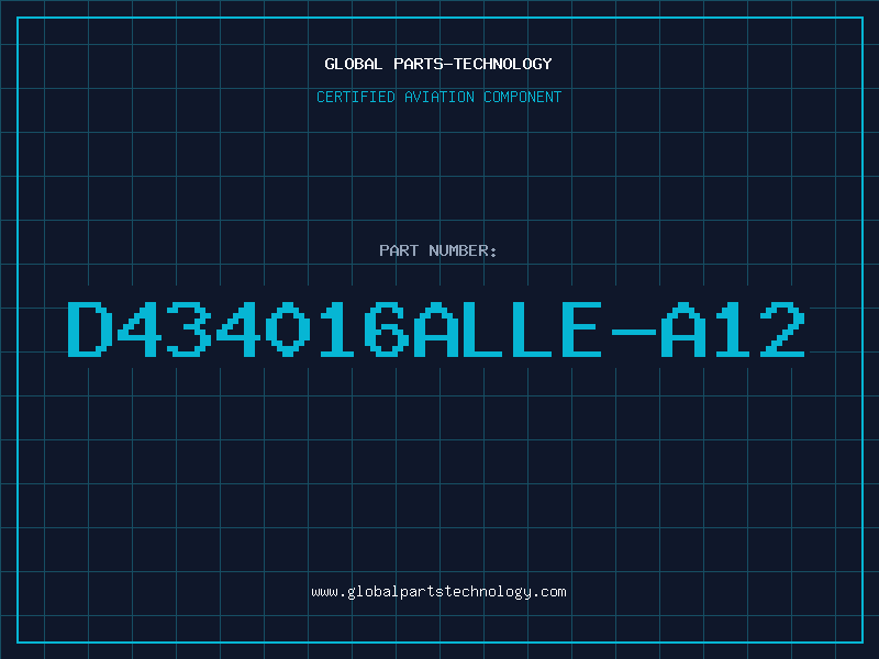 Aviation Part D434016ALLE-A12