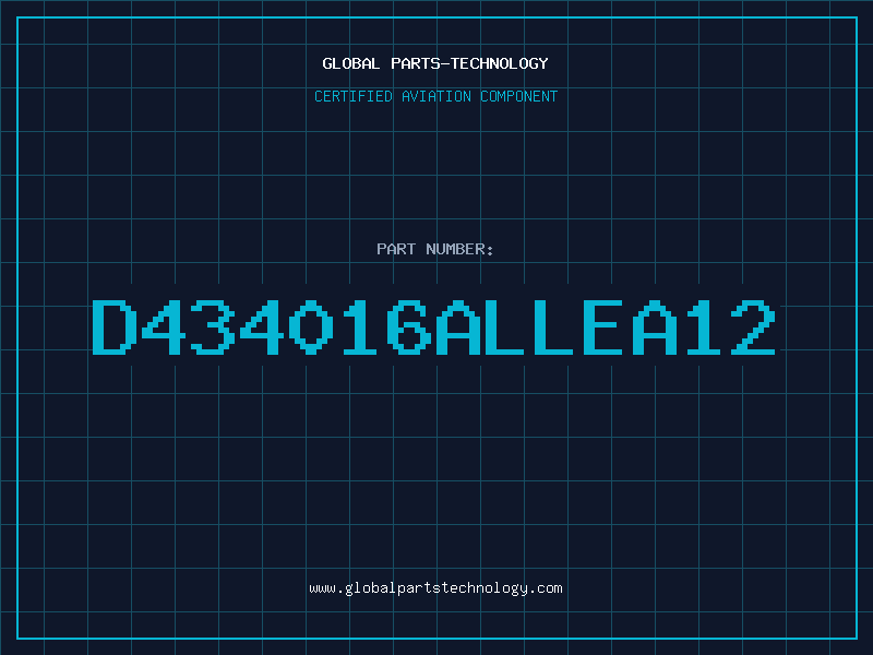 Aviation Part D434016ALLEA12