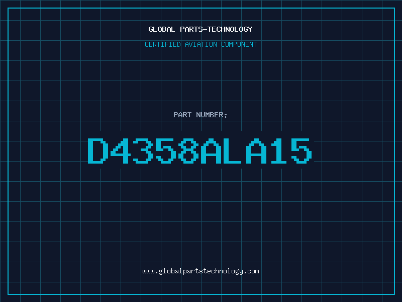 Aviation Part D4358ALA15