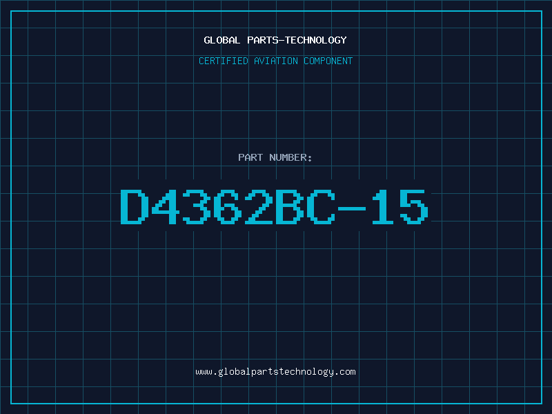 Aviation Part D4362BC-15