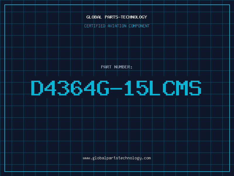 Aviation Part D4364G-15LCMS