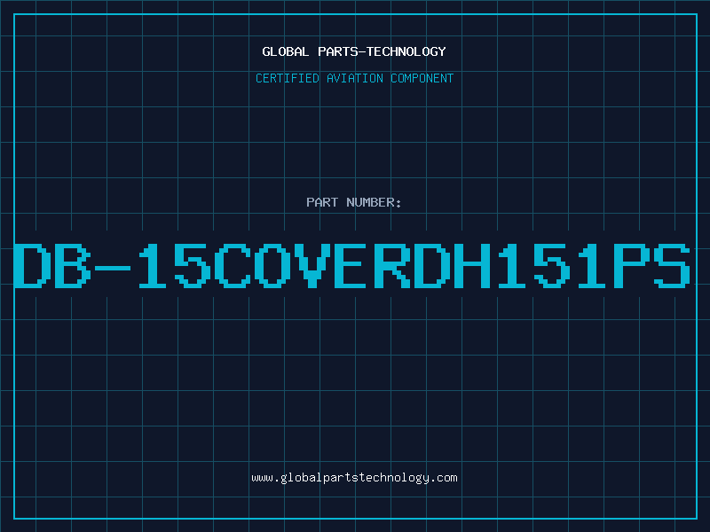 Aviation Part DB-15COVERDH151PS
