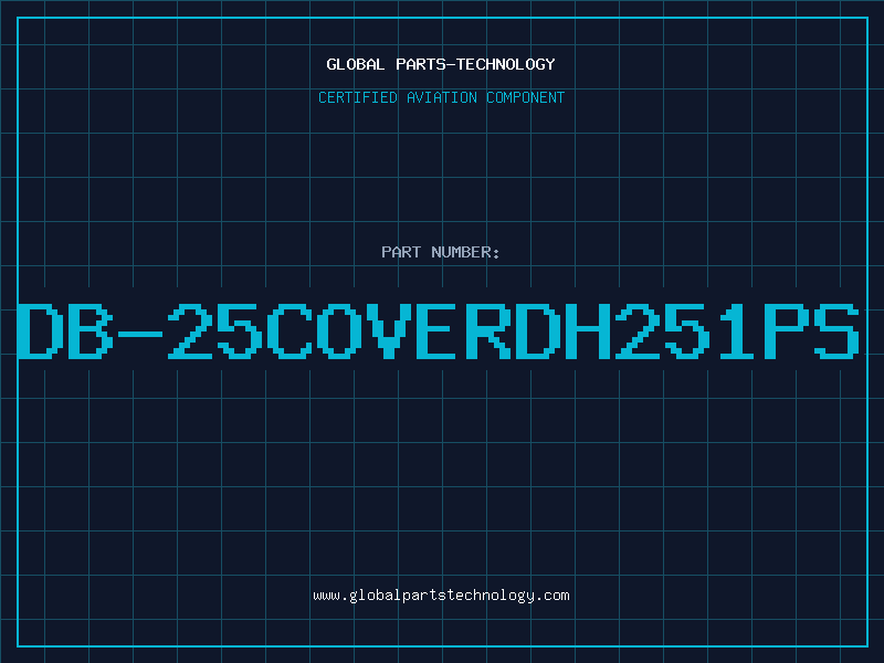 Aviation Part DB-25COVERDH251PS