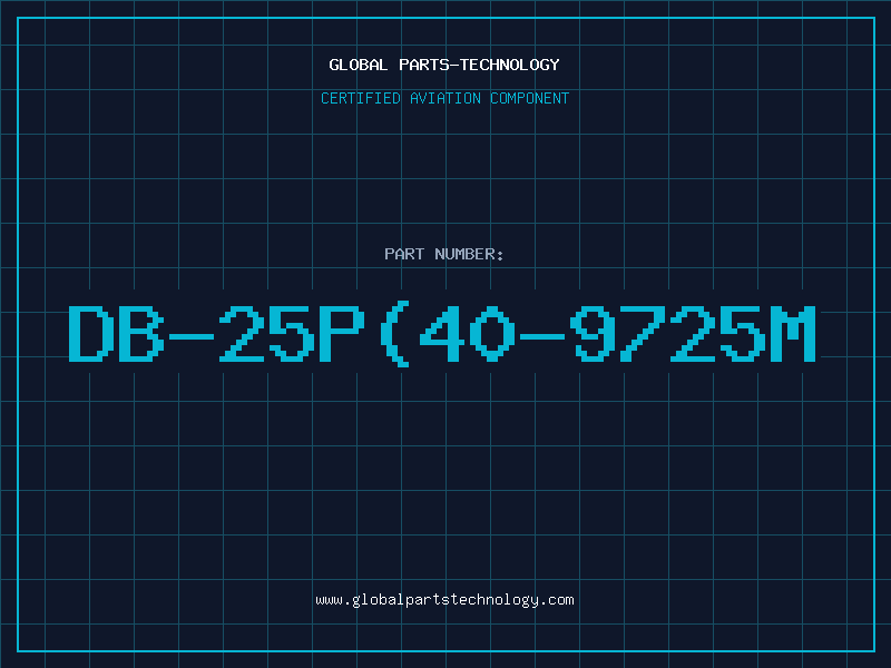 Aviation Part DB-25P(40-9725M