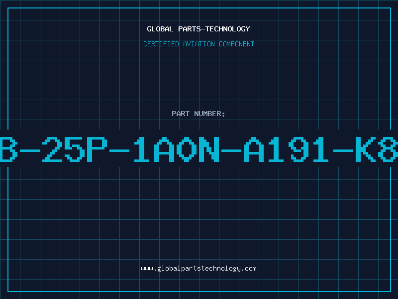 Aviation Part DB-25P-1A0N-A191-K87