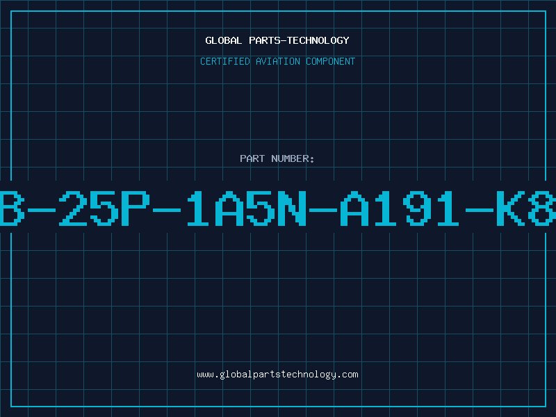 Aviation Part DB-25P-1A5N-A191-K87