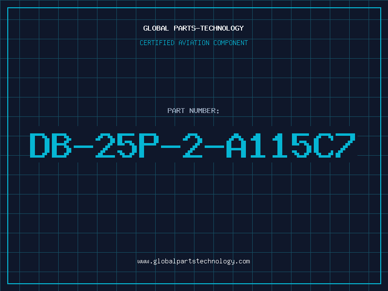 Aviation Part DB-25P-2-A115C7
