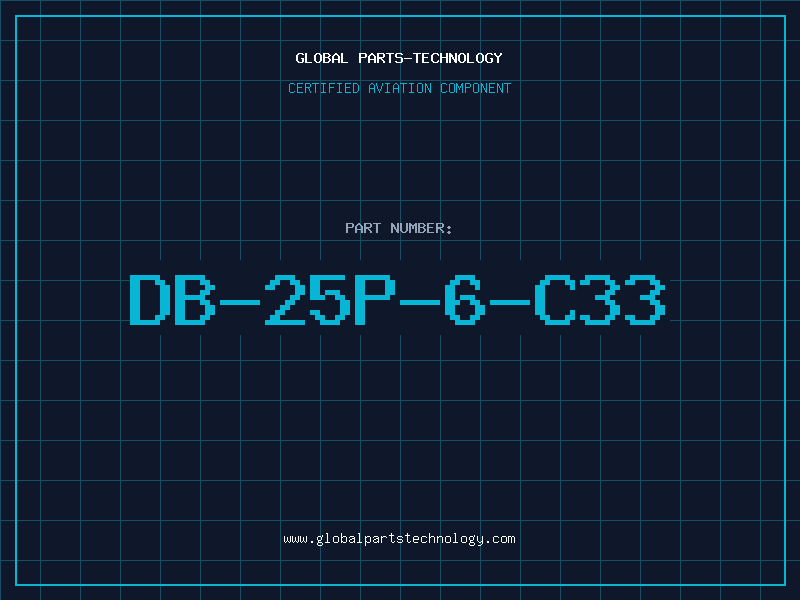 Aviation Part DB-25P-6-C33