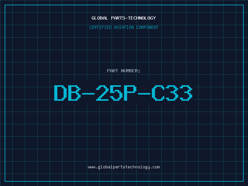 Aviation Part DB-25P-C33