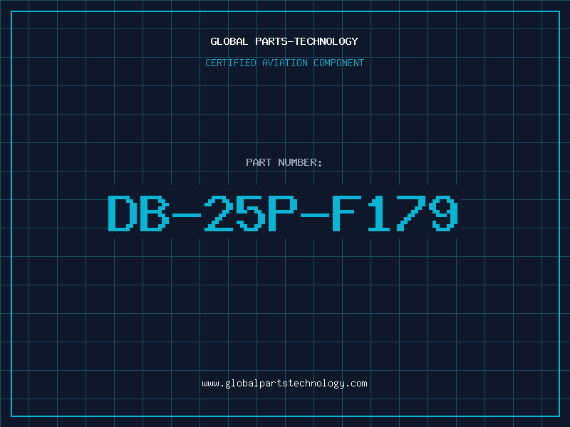 Aviation Part DB-25P-F179