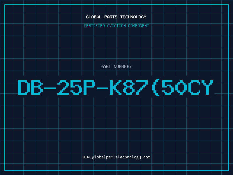 Aviation Part DB-25P-K87(50CY