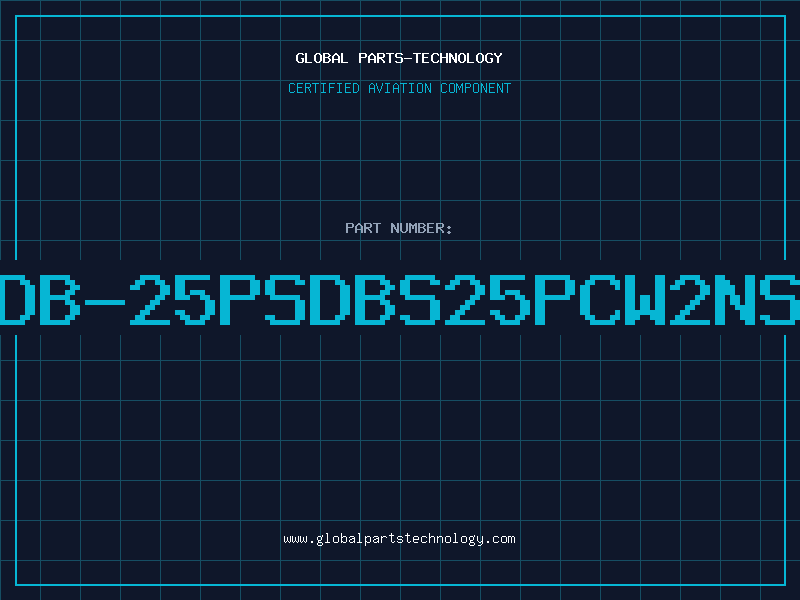 Aviation Part DB-25PSDBS25PCW2NS
