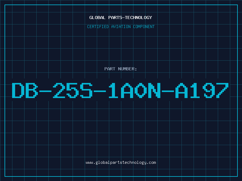 Aviation Part DB-25S-1A0N-A197