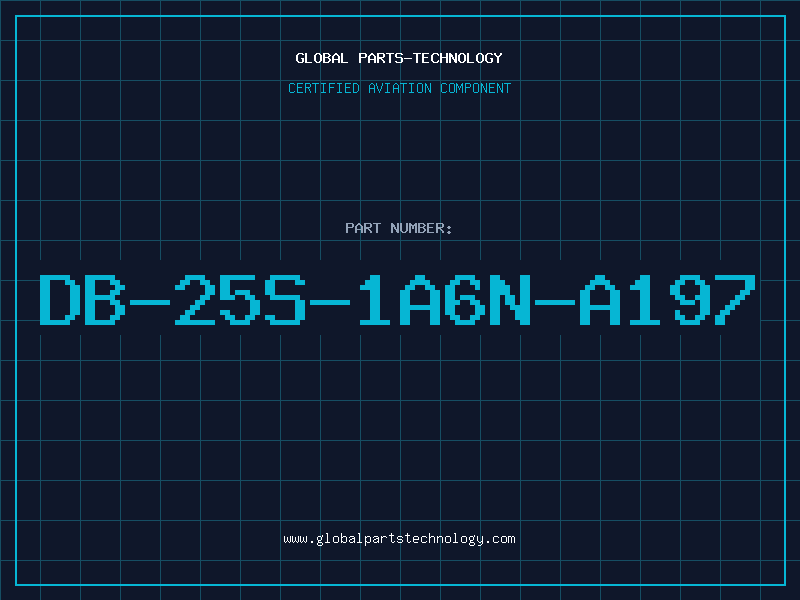 Aviation Part DB-25S-1A6N-A197
