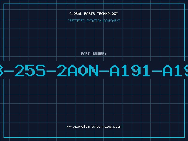 Aviation Part DB-25S-2A0N-A191-A197