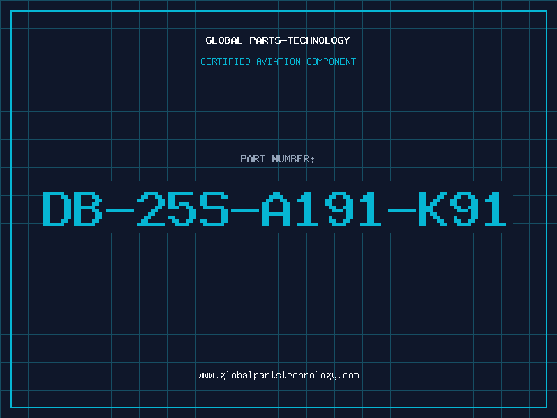 Aviation Part DB-25S-A191-K91