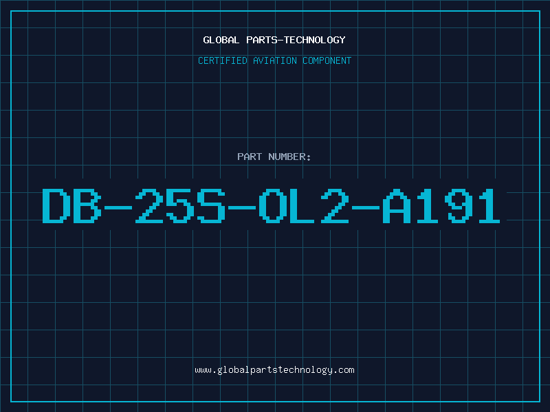 Aviation Part DB-25S-OL2-A191