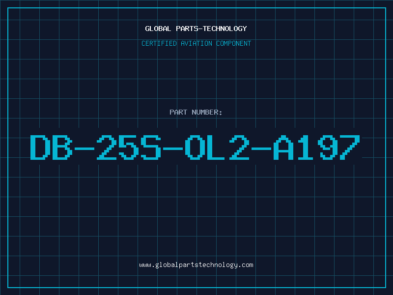 Aviation Part DB-25S-OL2-A197