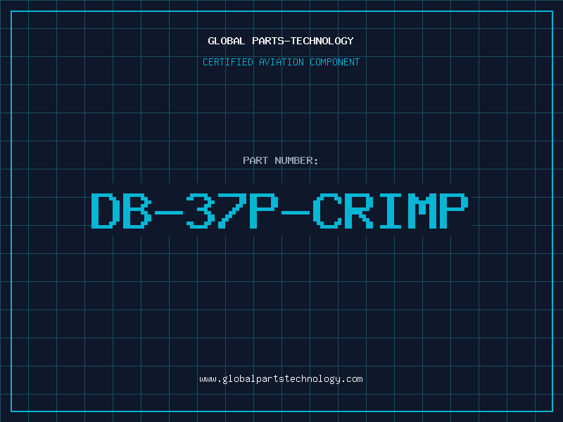 Aviation Part DB-37P-CRIMP