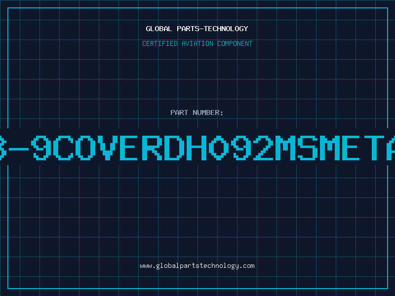 Aviation Part DB-9COVERDH092MSMETAL