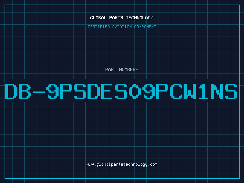 Aviation Part DB-9PSDES09PCW1NS