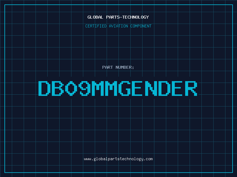 Aviation Part DB09MMGENDER