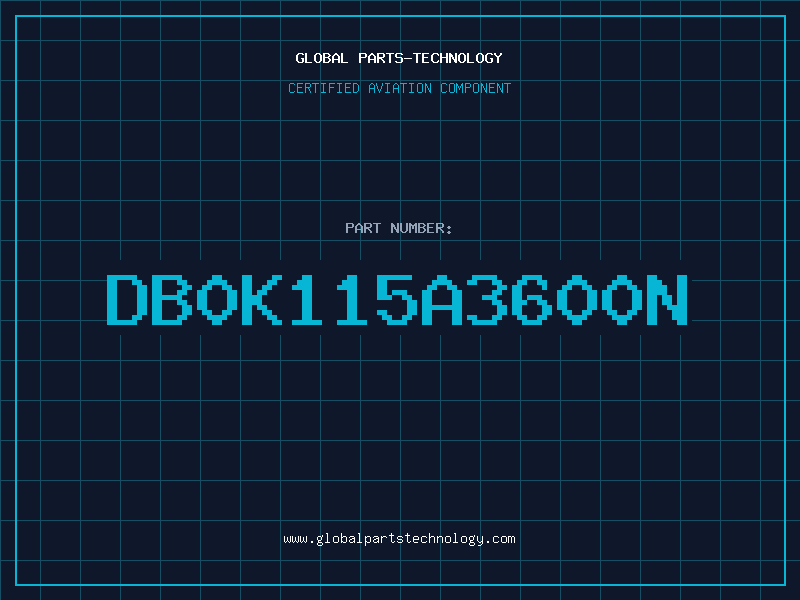 Aviation Part DB0K115A3600N