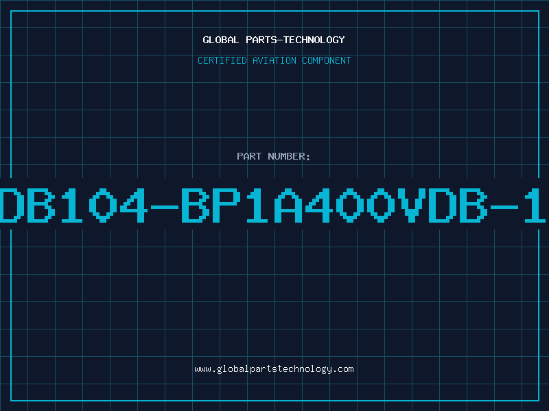 Aviation Part DB104-BP1A400VDB-1