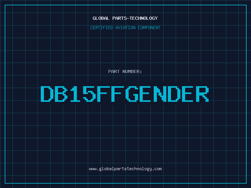 Aviation Part DB15FFGENDER