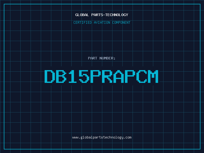 Aviation Part DB15PRAPCM