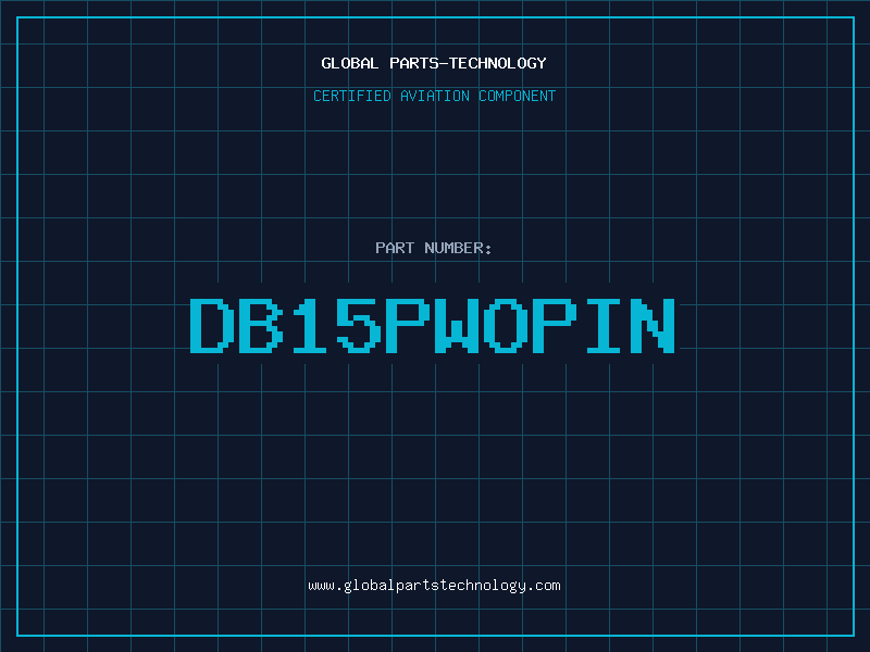 Aviation Part DB15PWOPIN
