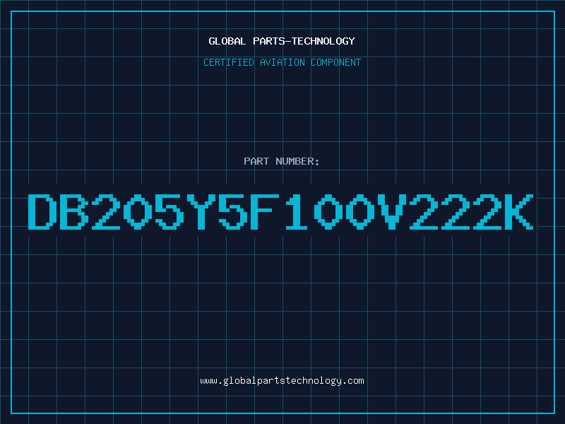 Aviation Part DB205Y5F100V222K