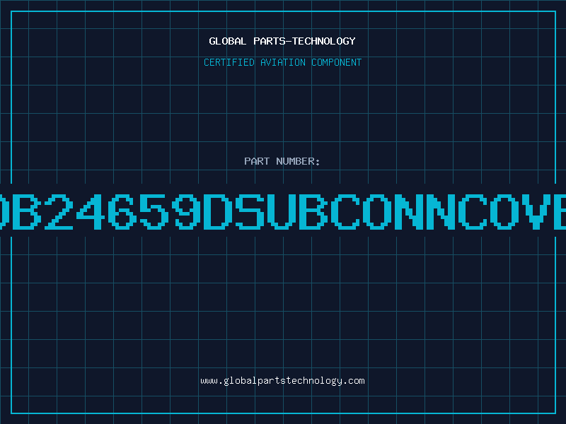 Aviation Part DB24659DSUBCONNCOVE