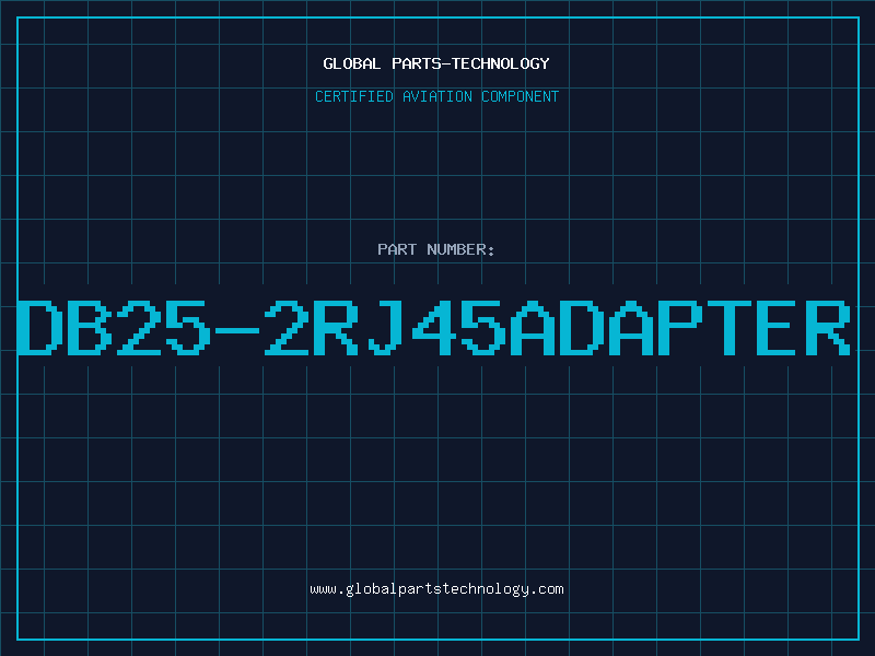 Aviation Part DB25-2RJ45ADAPTER