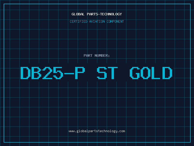 Aviation Part DB25-P ST GOLD
